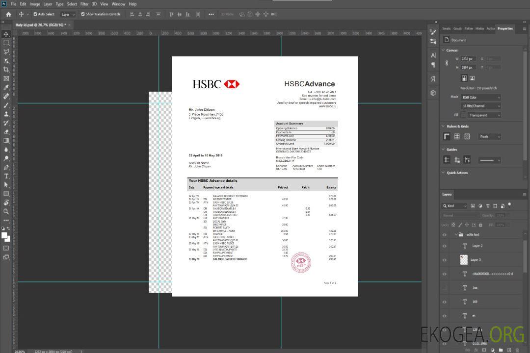 HSBC luxembourgeoise template HSBC luxembourgeoise template